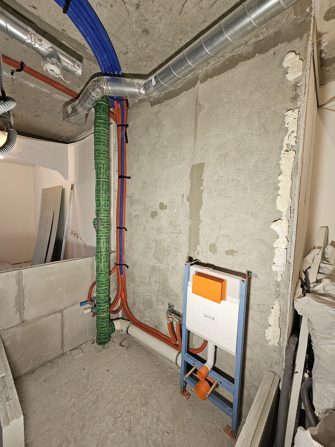 Монтаж водоснабжения и водоотведения в 2-х комнатной квартире