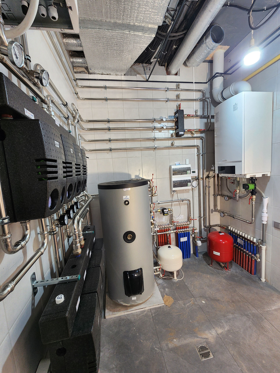 Монтаж котельной в рабочем поселке Малаховка