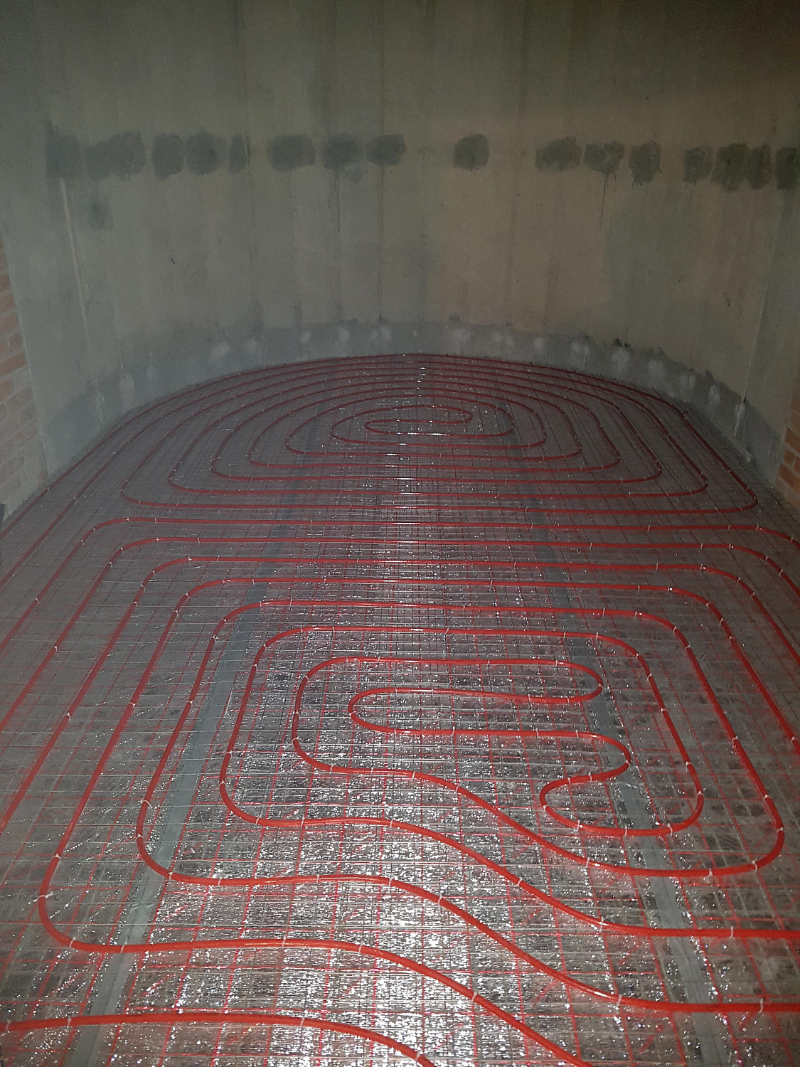 Инженерные работы загородного дома площадью 800 кв.м.