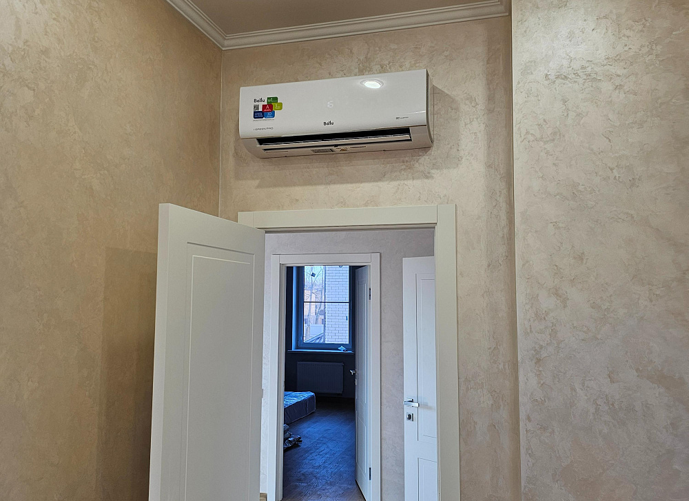 Монтаж системы кондиционирования в частном доме 160м2