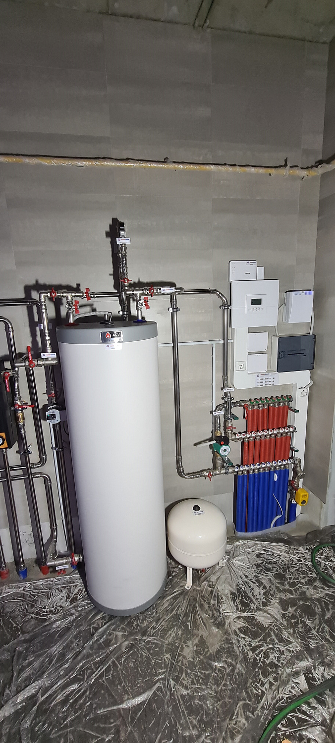 Монтаж котельной в СНТ Дубки+