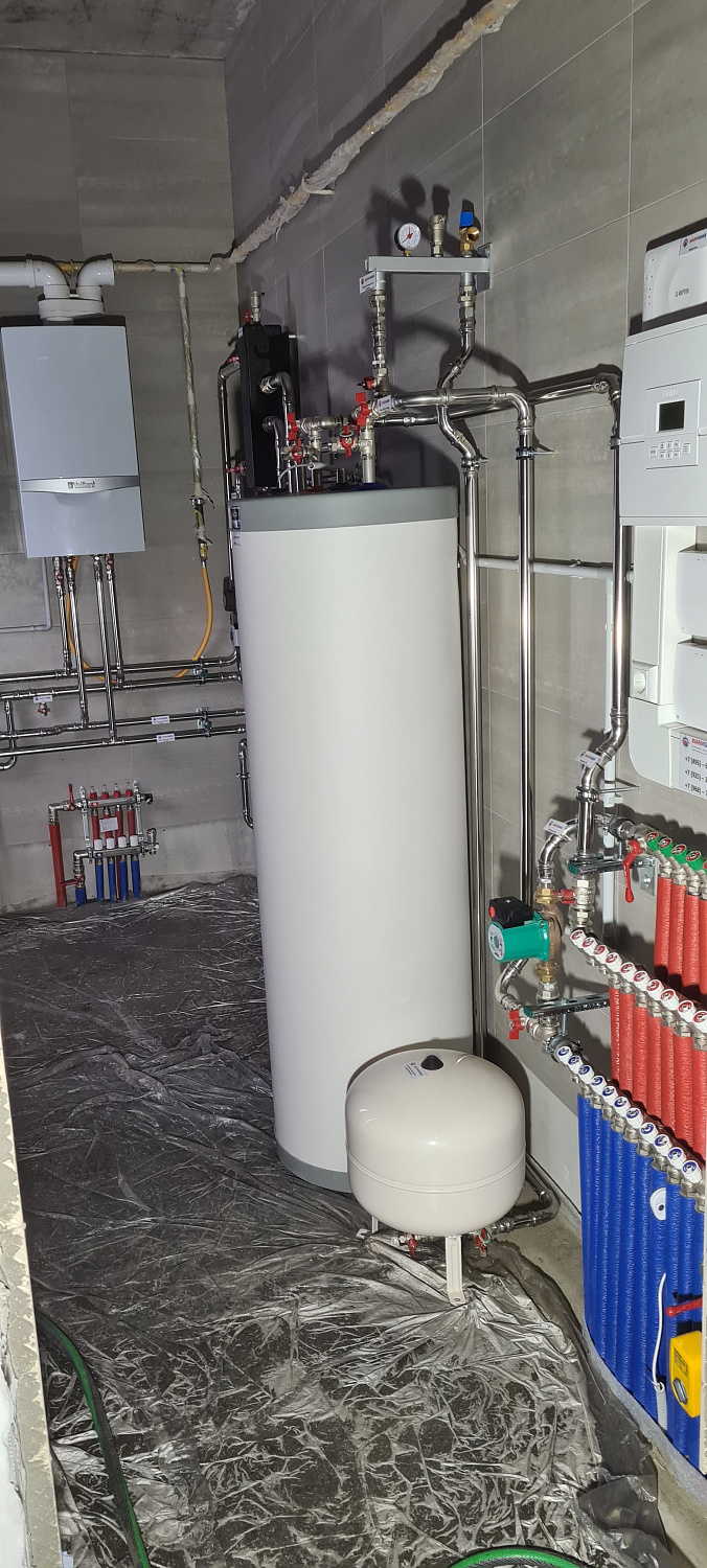 Монтаж котельной в СНТ Дубки+