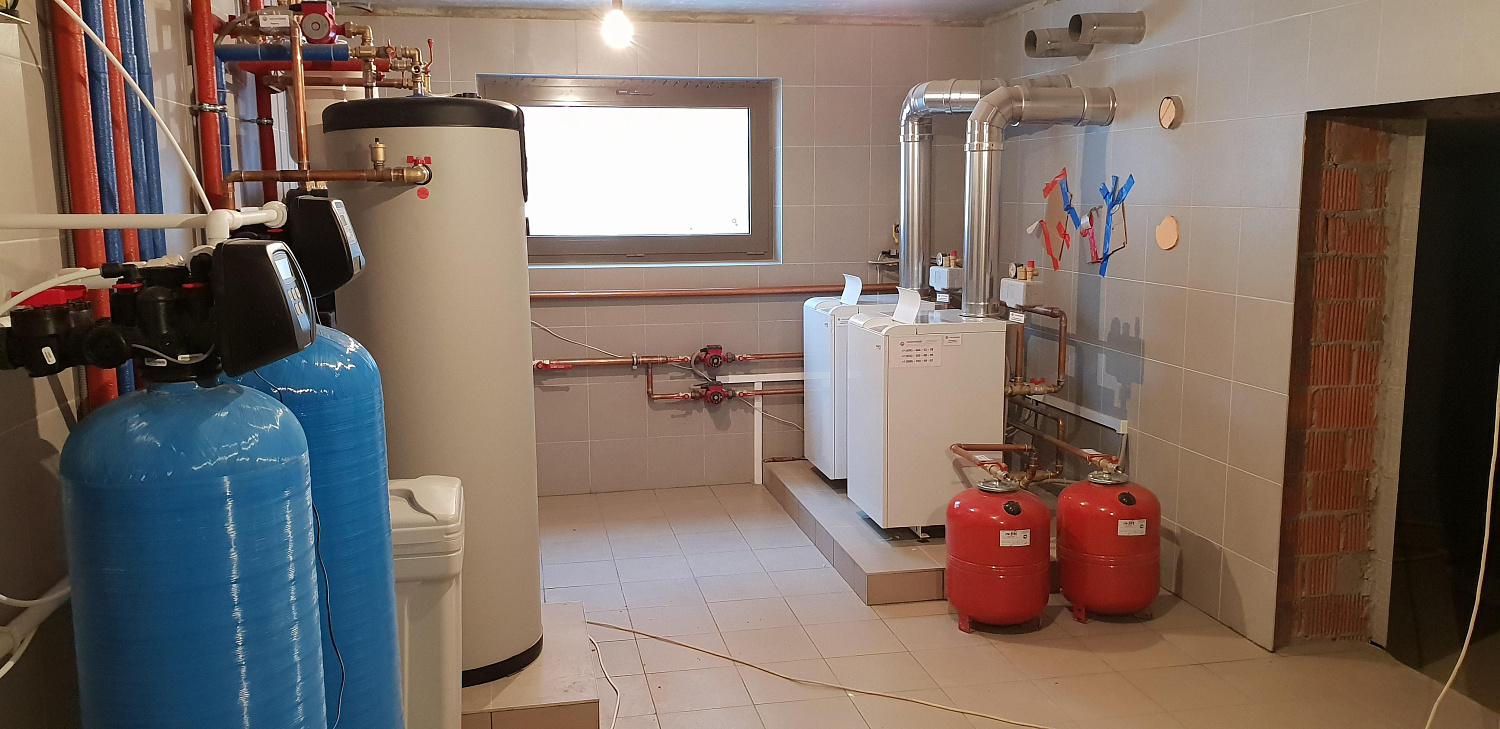 Монтаж инженерных коммуникаций на объекте площадью 450 м.кв