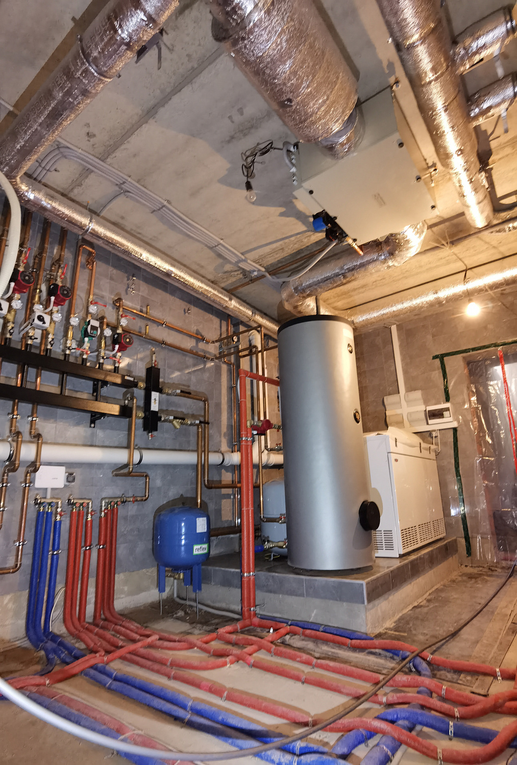 Монтаж котельной КП Бузланово