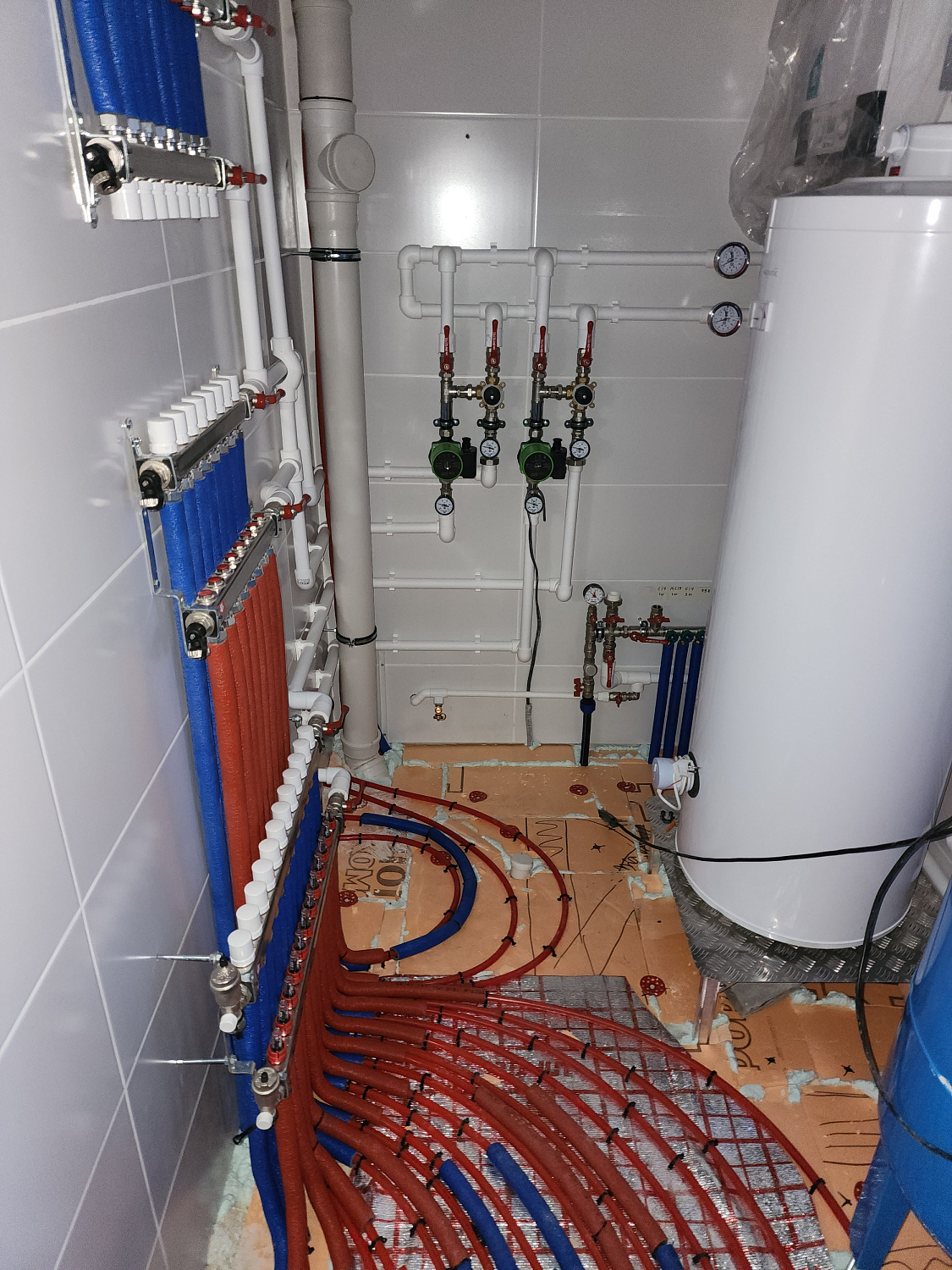 Монтаж инженерных коммуникаций в частном доме Королёв