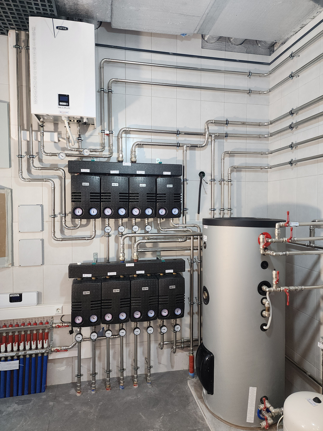 Монтаж котельной в рабочем поселке Малаховка