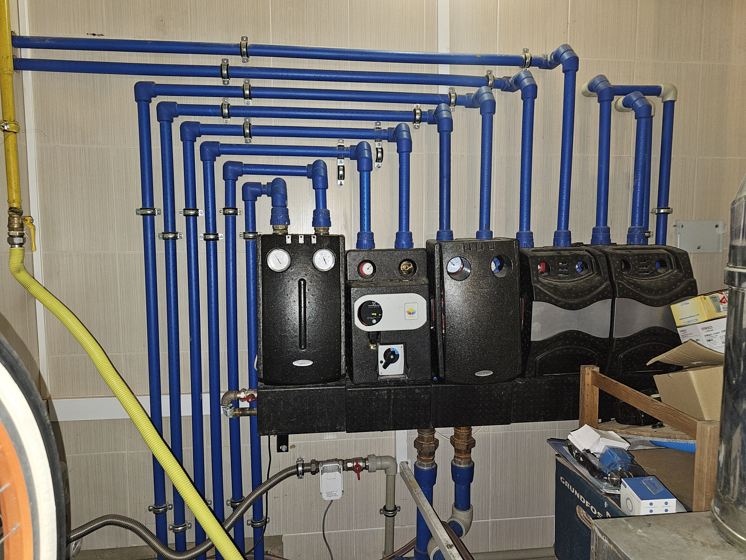 Реконструкция котельной в частном доме КП Мелодии