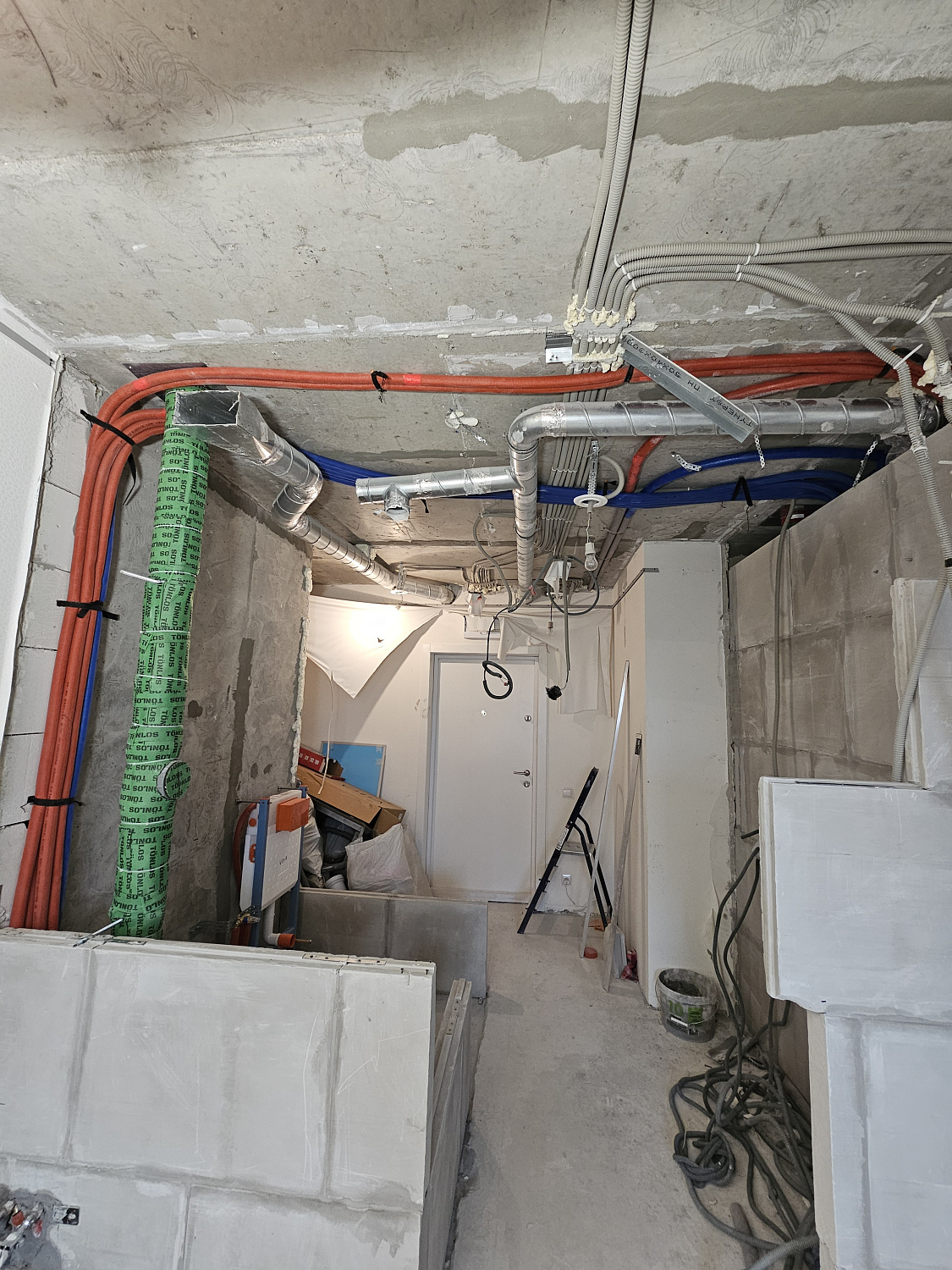 Монтаж водоснабжения и водоотведения в 2-х комнатной квартире