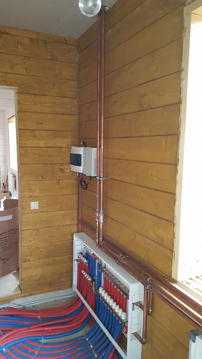 Работы по монтажу отопления, водоснабжения и канализации