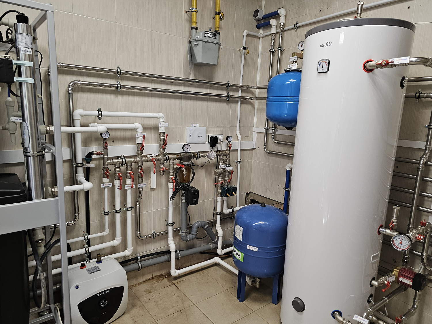 Реконструкция котельной в частном доме КП Мелодии