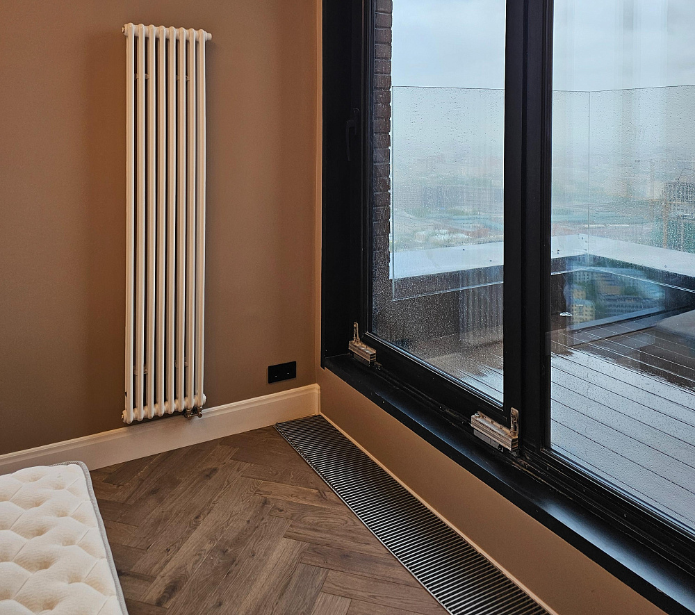 Монтаж радиаторного отопления, водоснабжения и водоотведения, монтаж чистовой сантехники в квартире