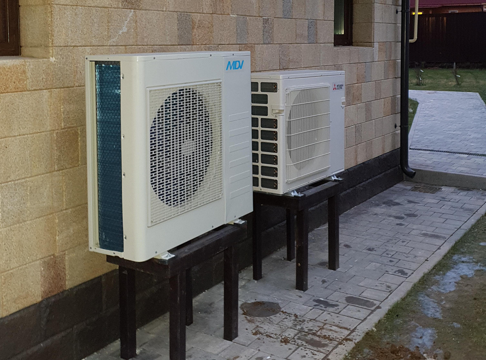 Кондиционирование, вентиляция, радиаторное отопление в частном доме