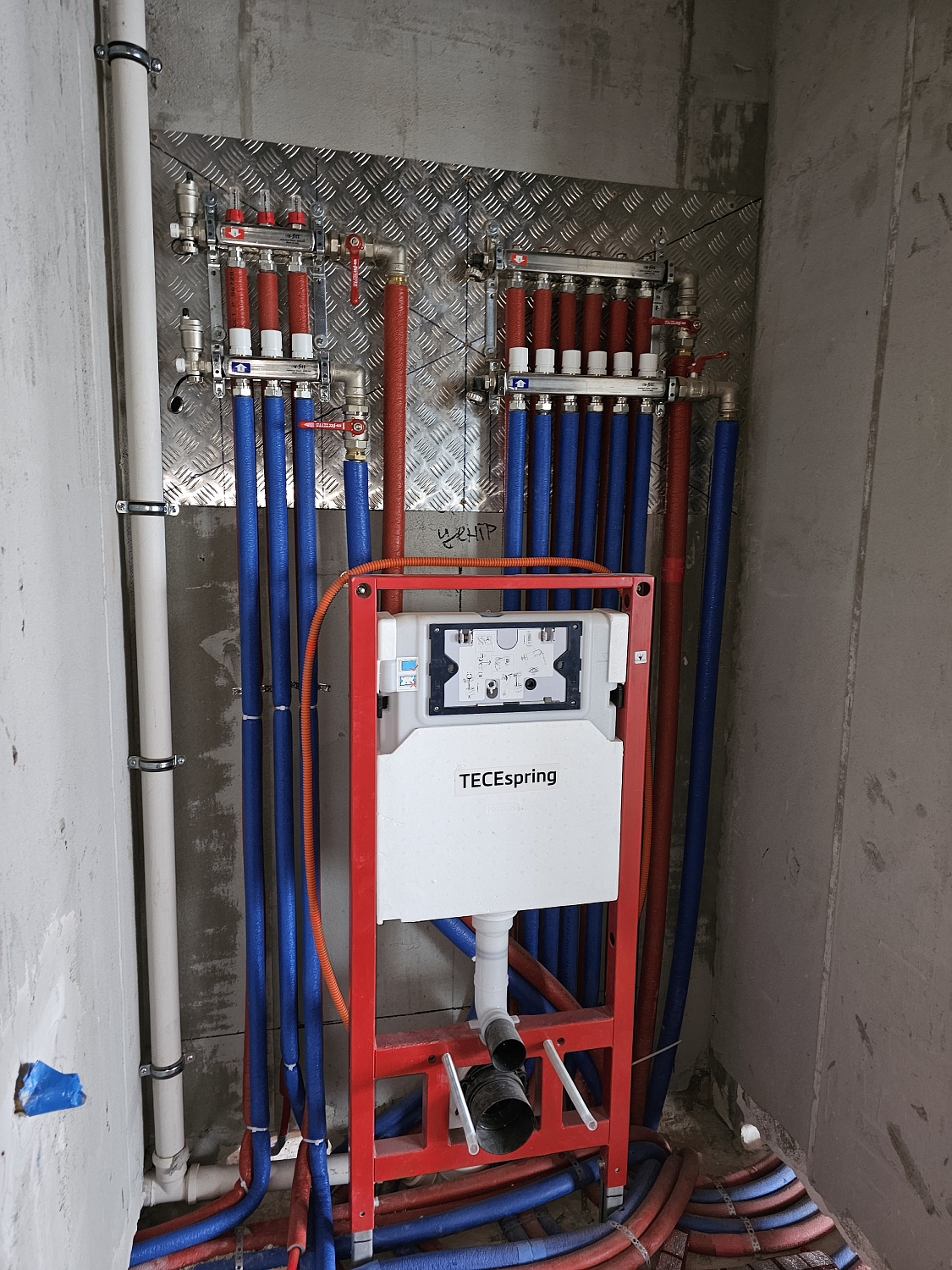 Монтаж котельной и теплый пол в загородном доме 240 м2 дер. Новосельцево