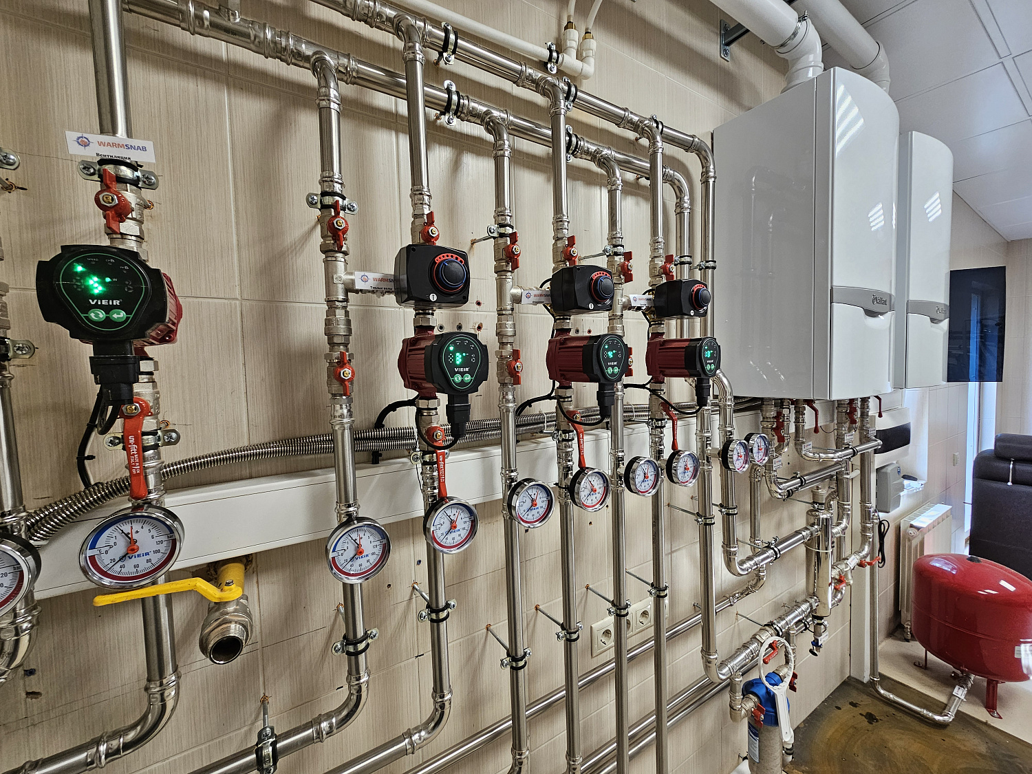 Реконструкция котельной в частном доме КП Мелодии