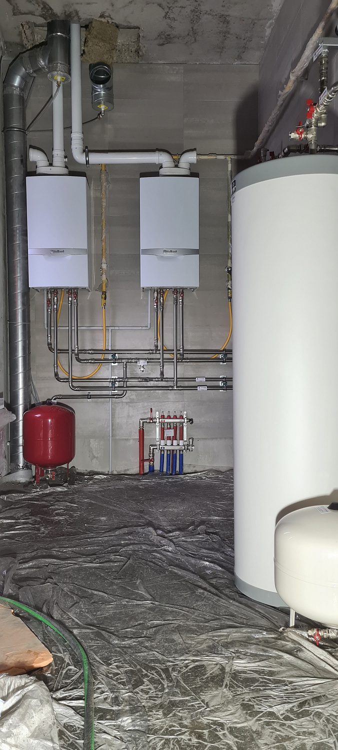 Монтаж котельной в СНТ Дубки+