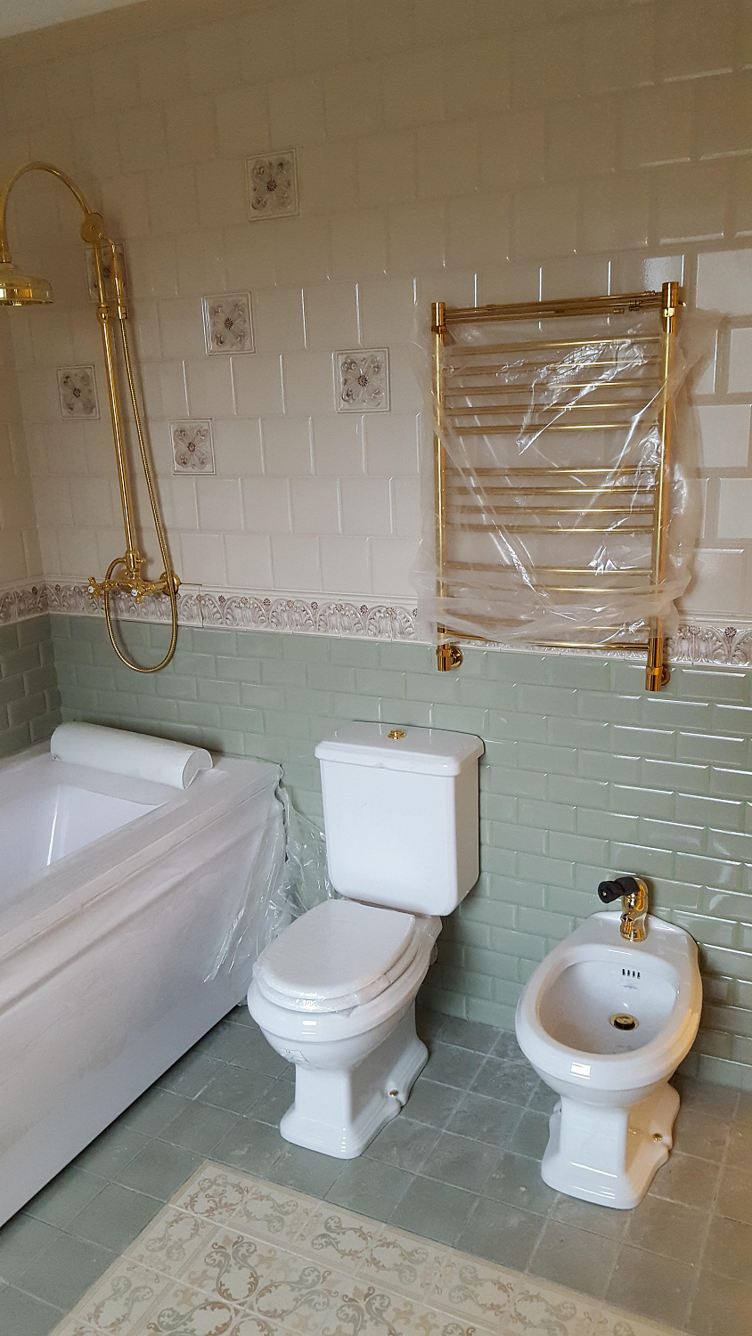 Монтаж котельной КП Зимний сад. Дом 600 м.кв. + 200 м.кв. гараж