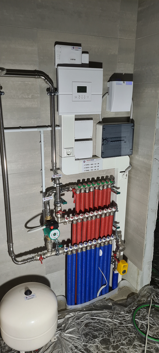 Монтаж котельной в СНТ Дубки+