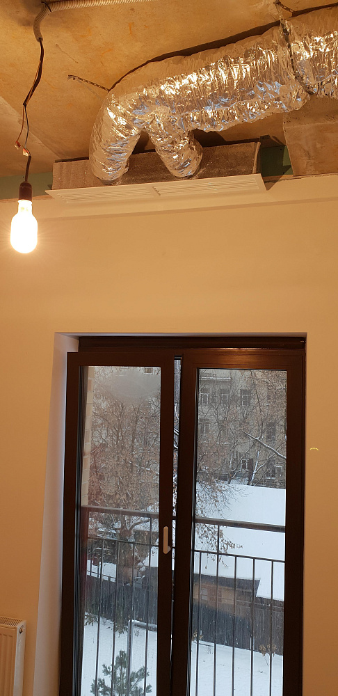 Монтаж системы кондиционирования. г. Москва, ул. Шлюзовая наб.