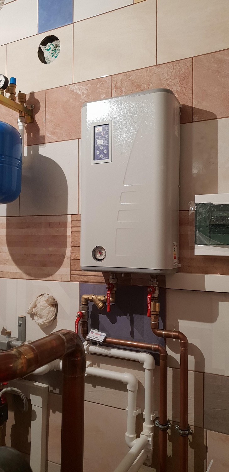 Котельная на базе твердотопливного котла. МО., г. Щербинка