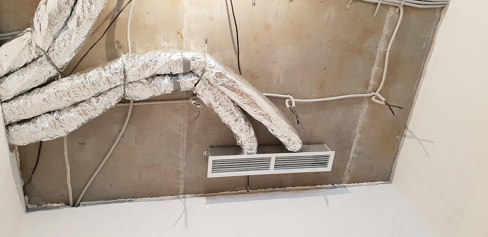 Монтаж системы кондиционирования. г. Москва, ул. Шлюзовая наб.