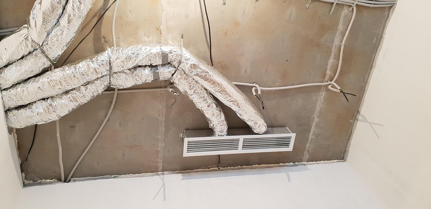 Монтаж системы кондиционирования. г. Москва, ул. Шлюзовая наб.