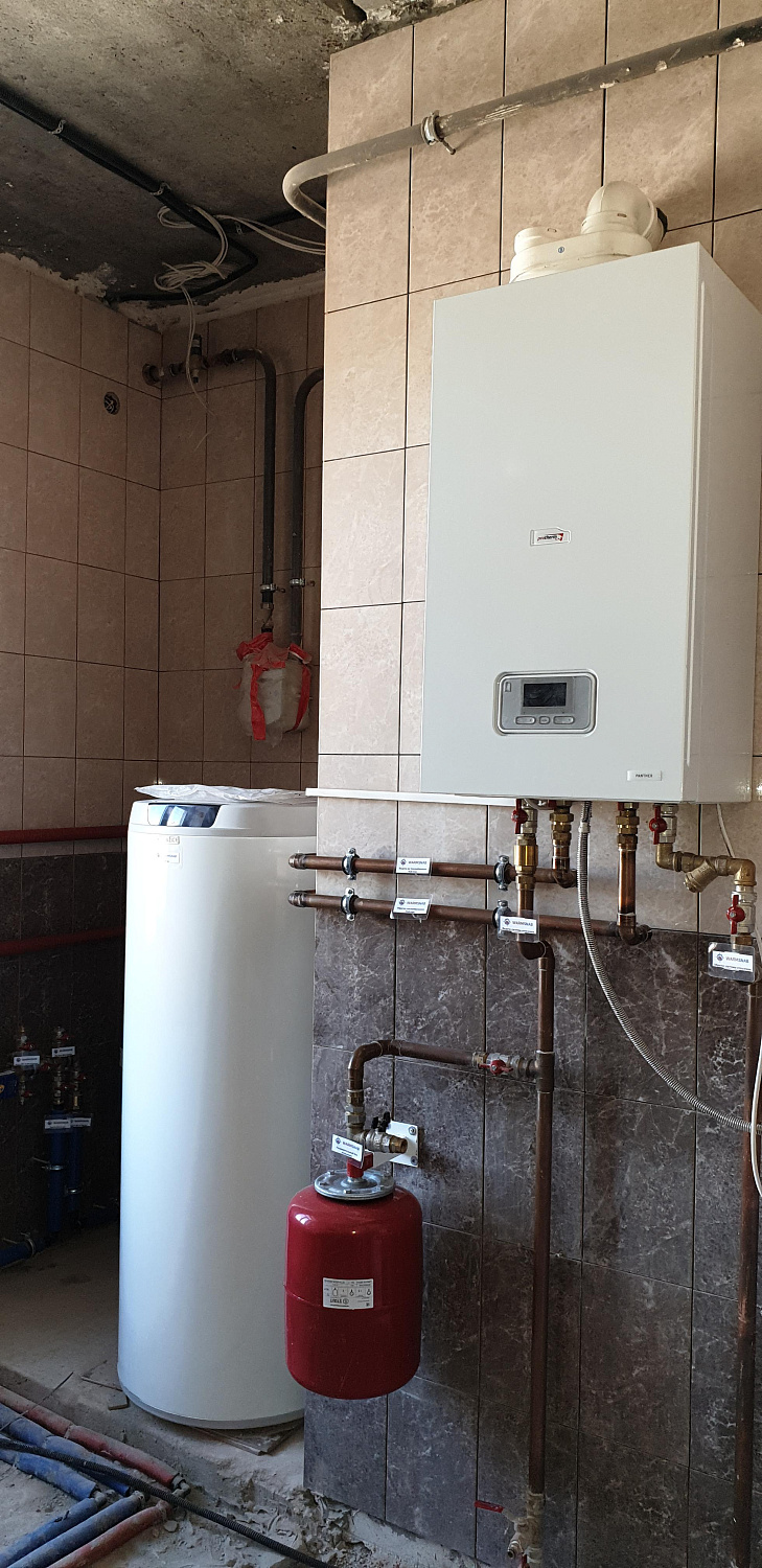 Монтаж инженерных сетей в доме площадью 180 м.кв.