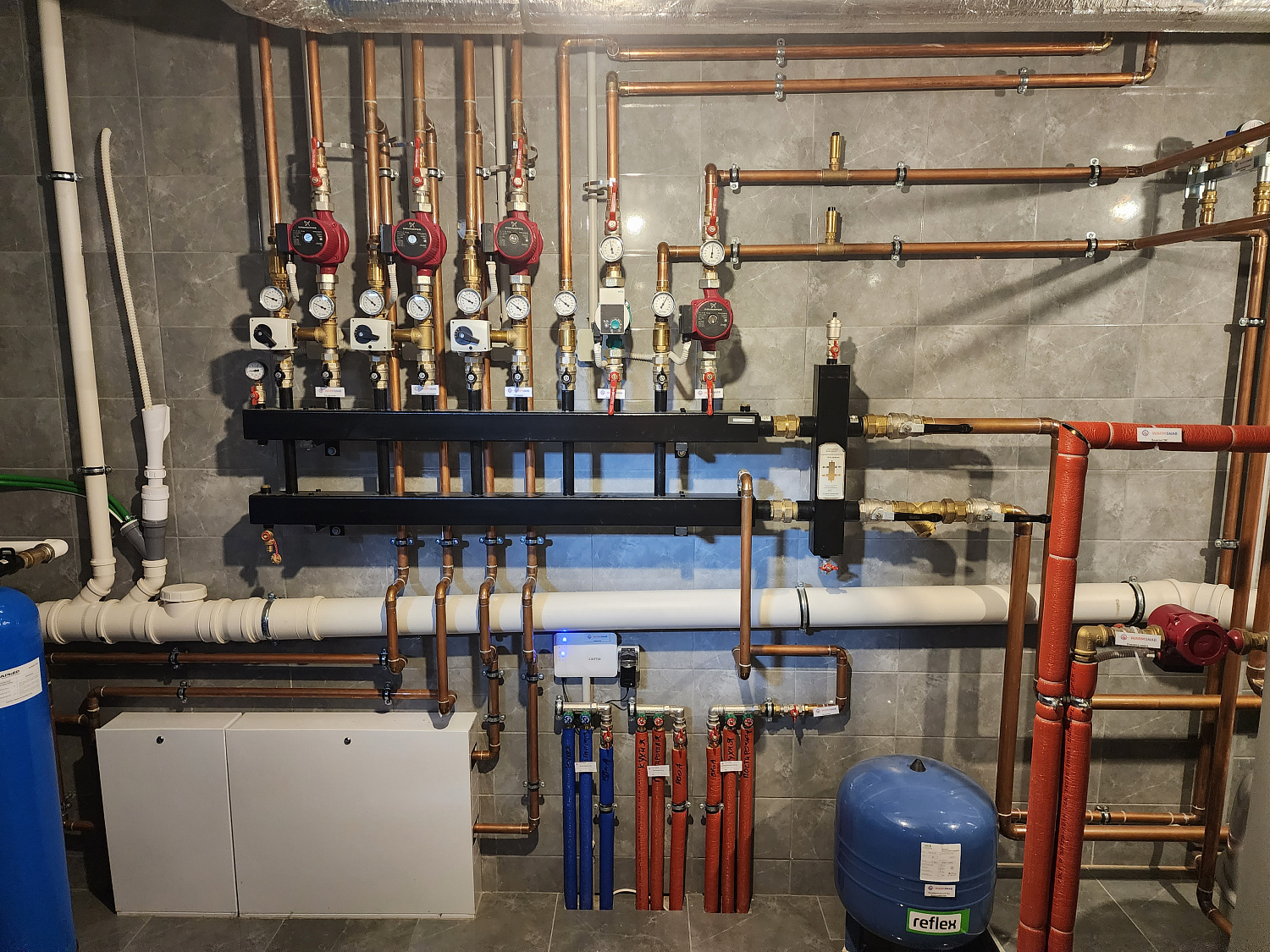 Монтаж котельной КП Бузланово