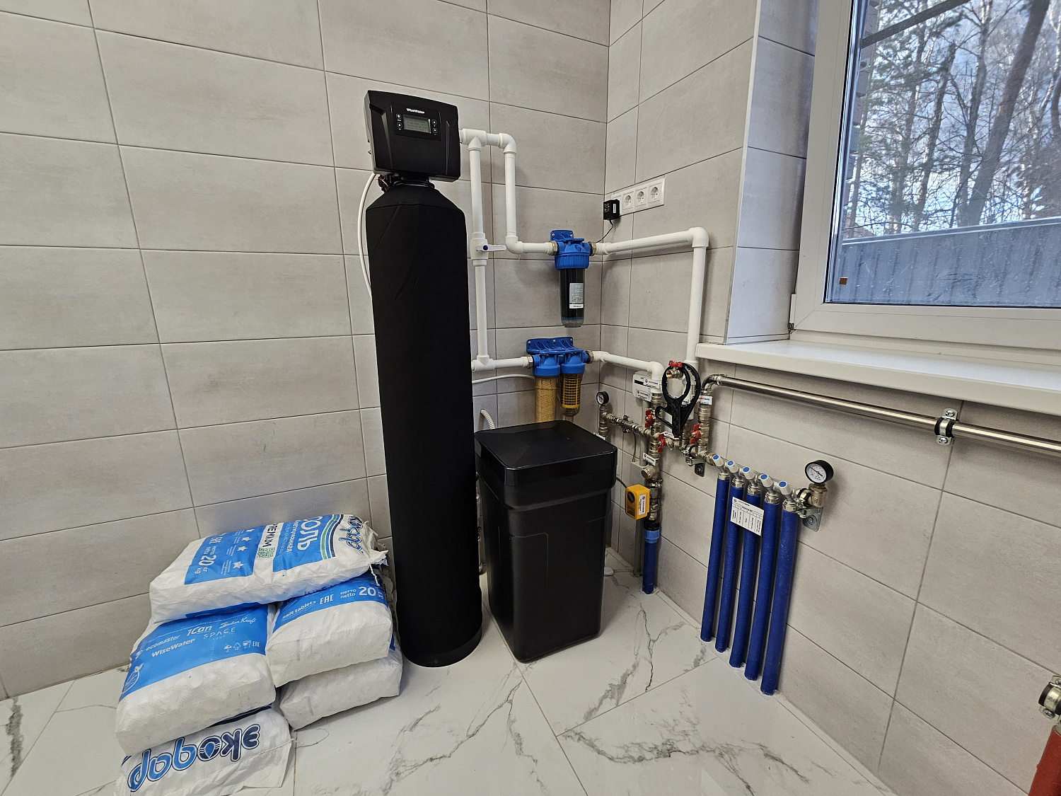 Монтаж отопления, монтаж котельной, водоснабжение и водоотведение в частном доме 160м2