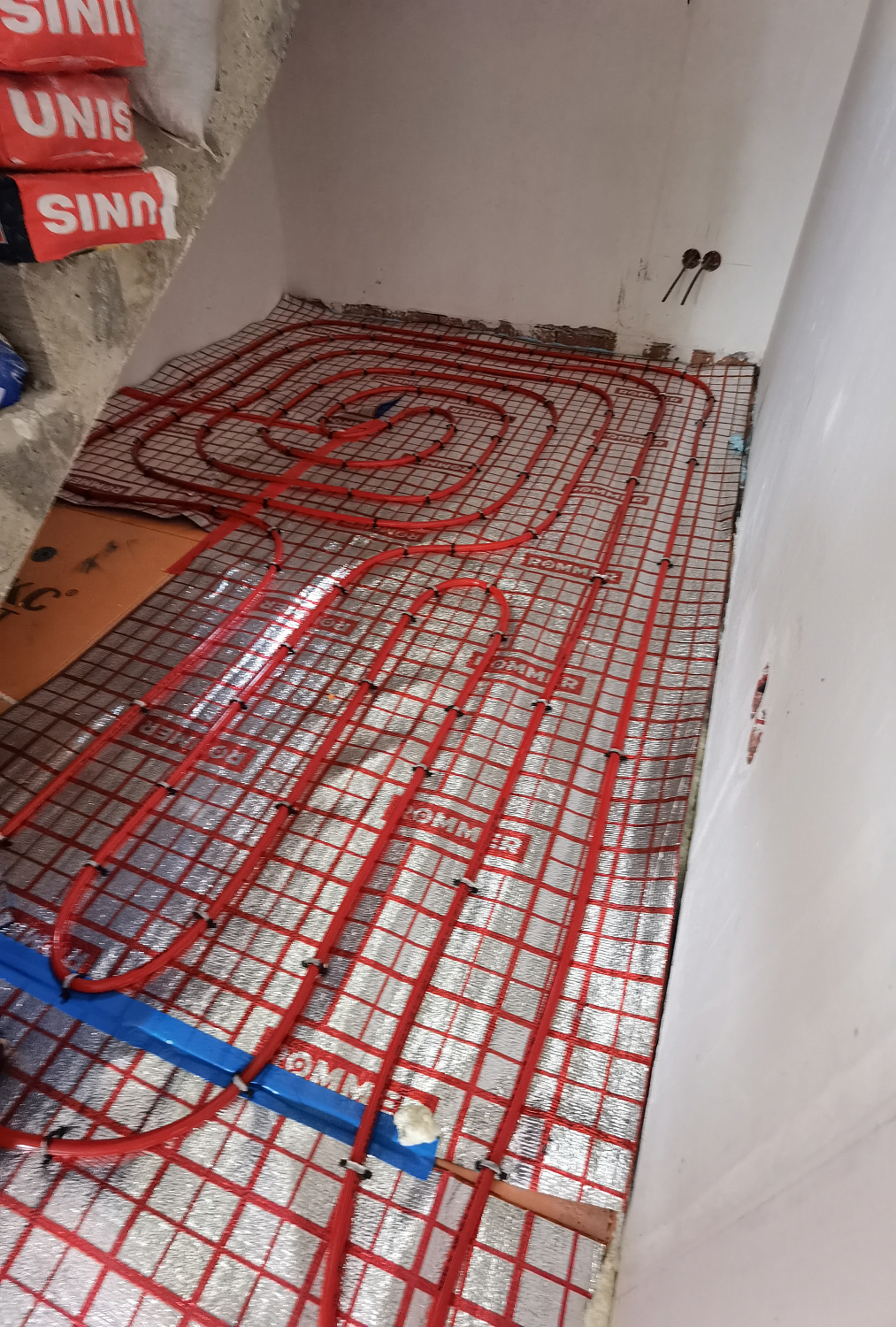 Монтаж котельной и теплых полов в частном доме в Новой Москве