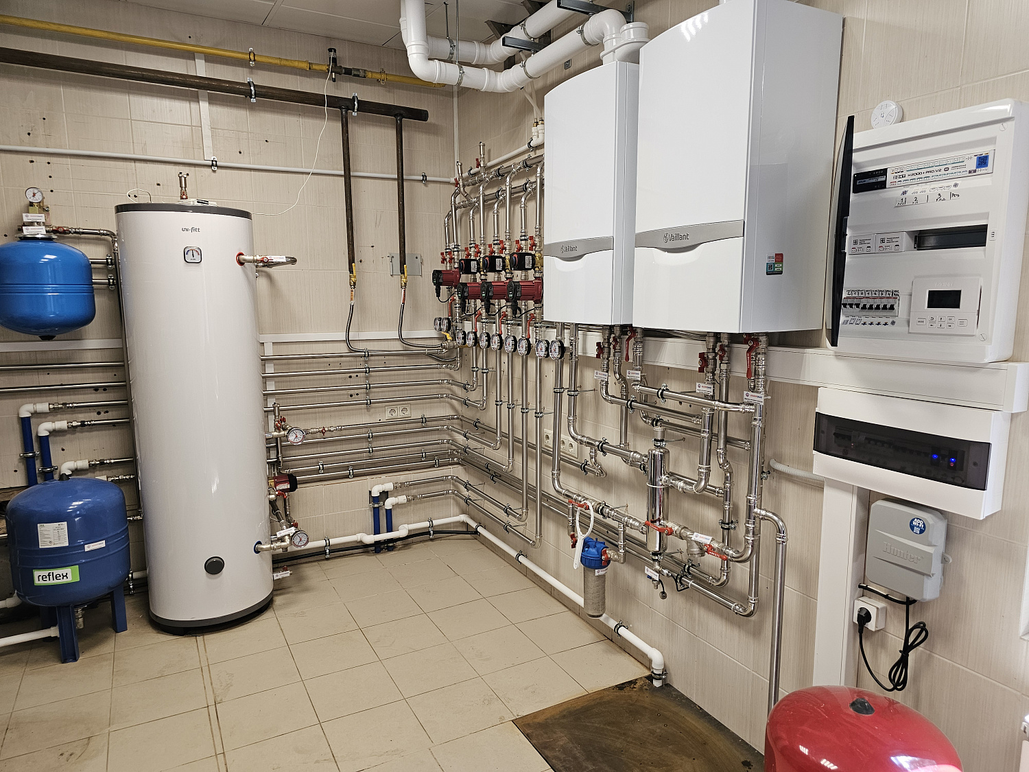 Реконструкция котельной в частном доме КП Мелодии