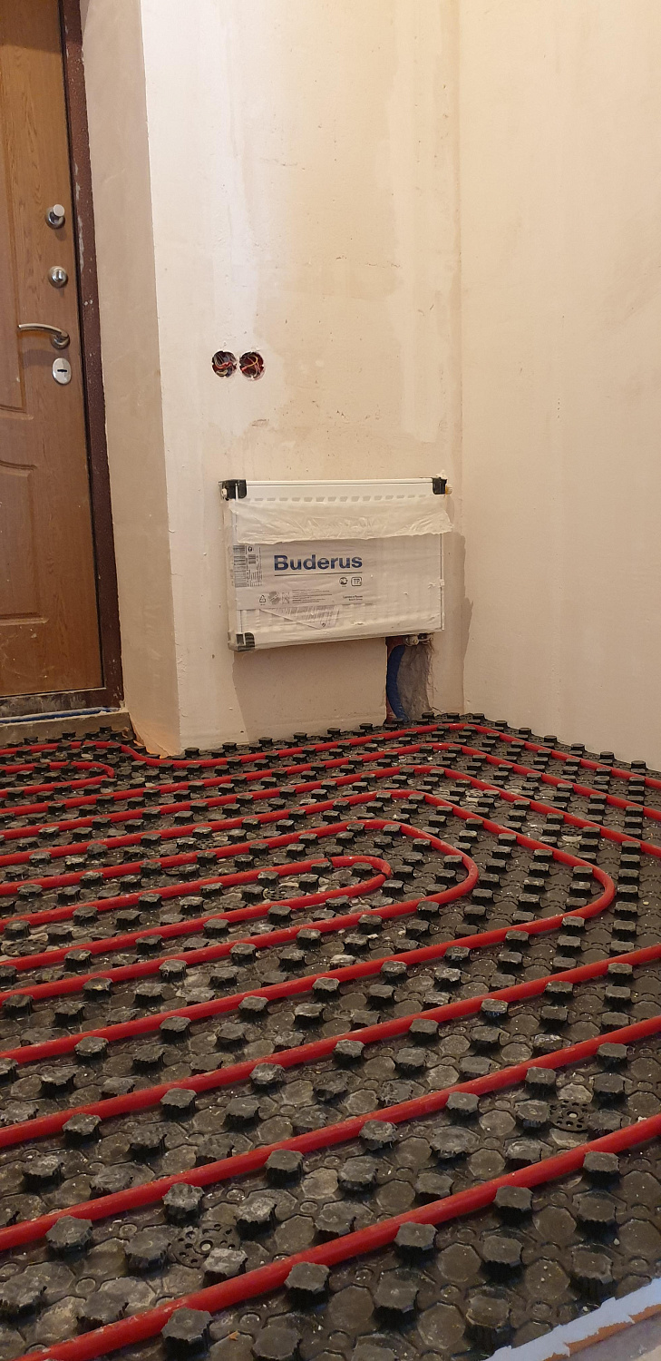 Монтаж инженерных сетей в доме площадью 180 м.кв.