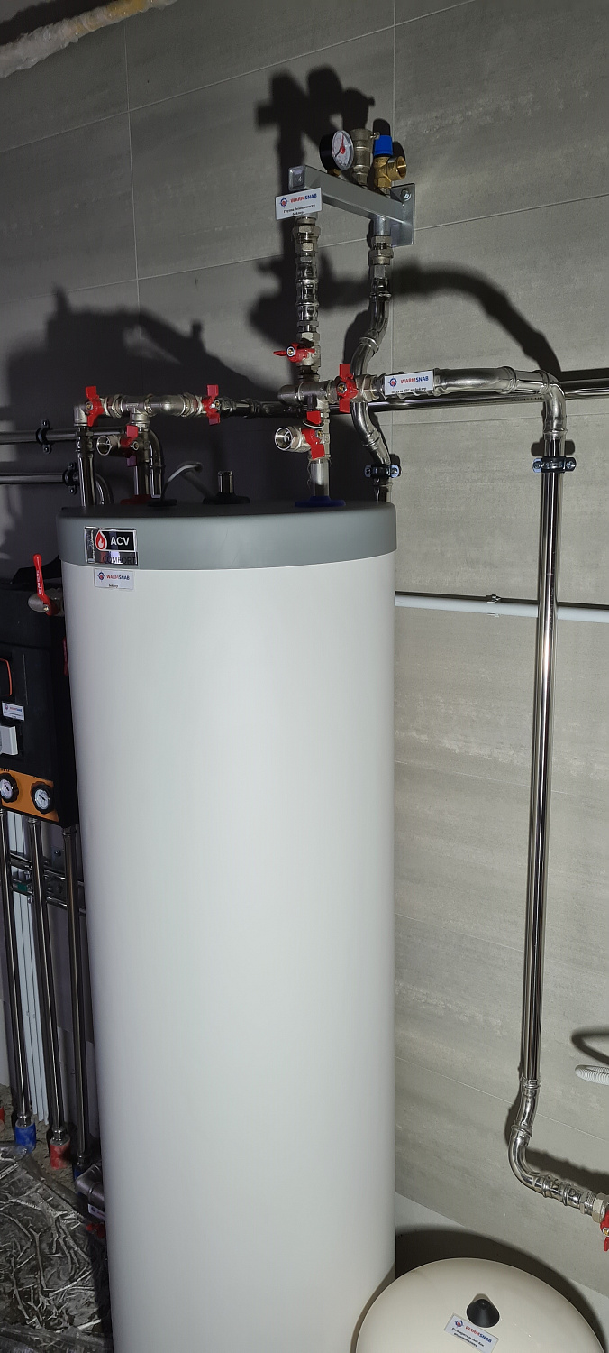 Монтаж котельной в СНТ Дубки+