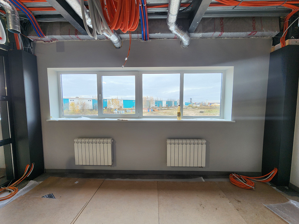 Монтаж котельной и радиаторного отопления на производственном объекте