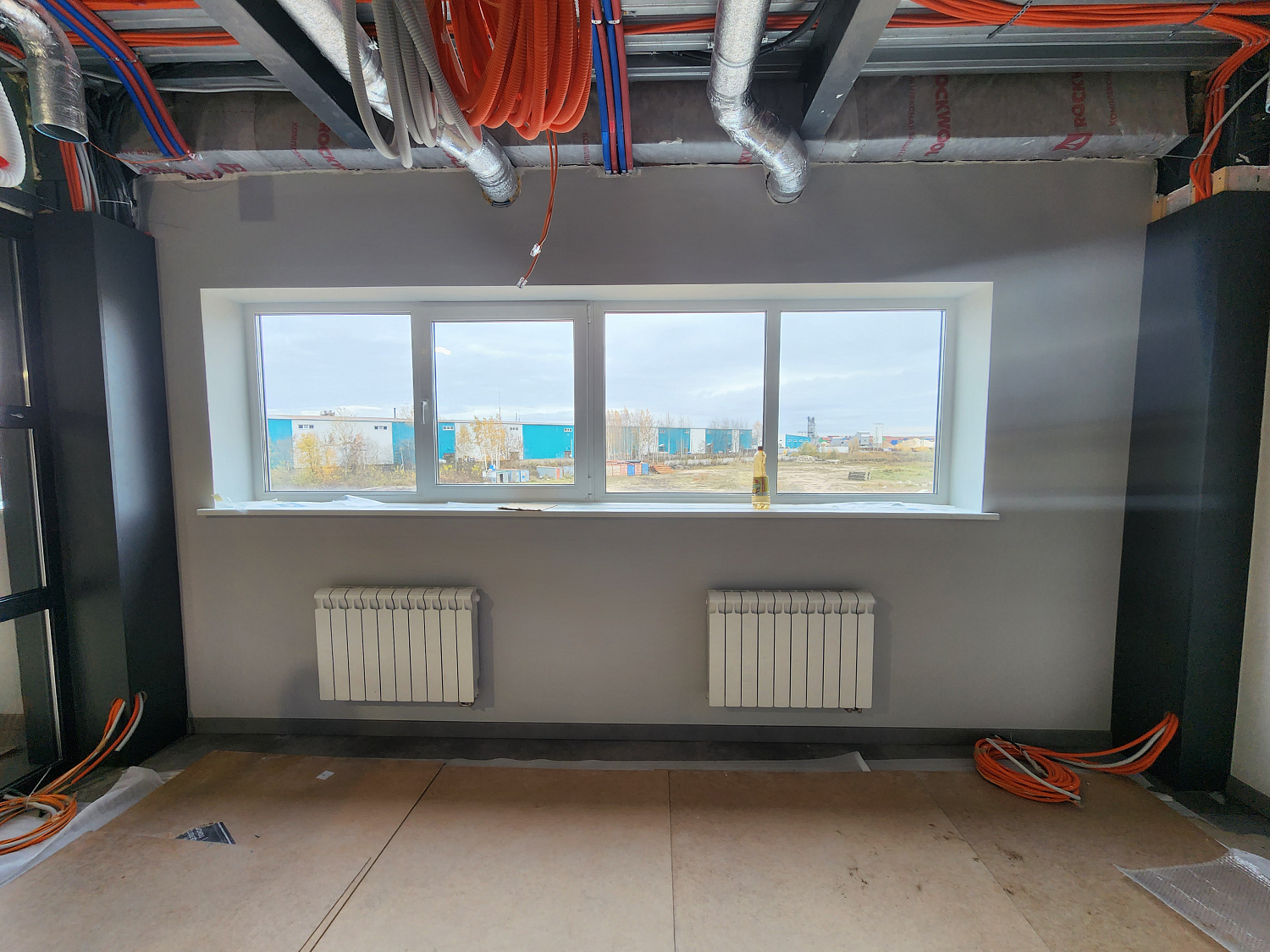 Монтаж котельной и радиаторного отопления на производственном объекте