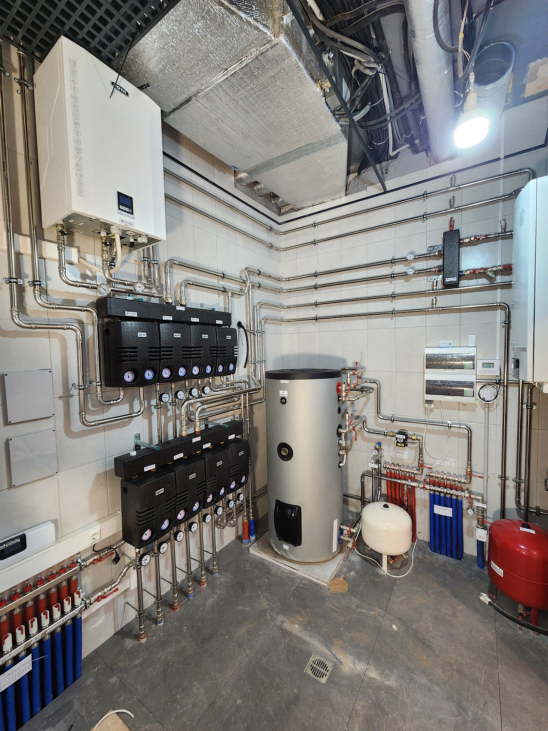 Монтаж котельной в рабочем поселке Малаховка