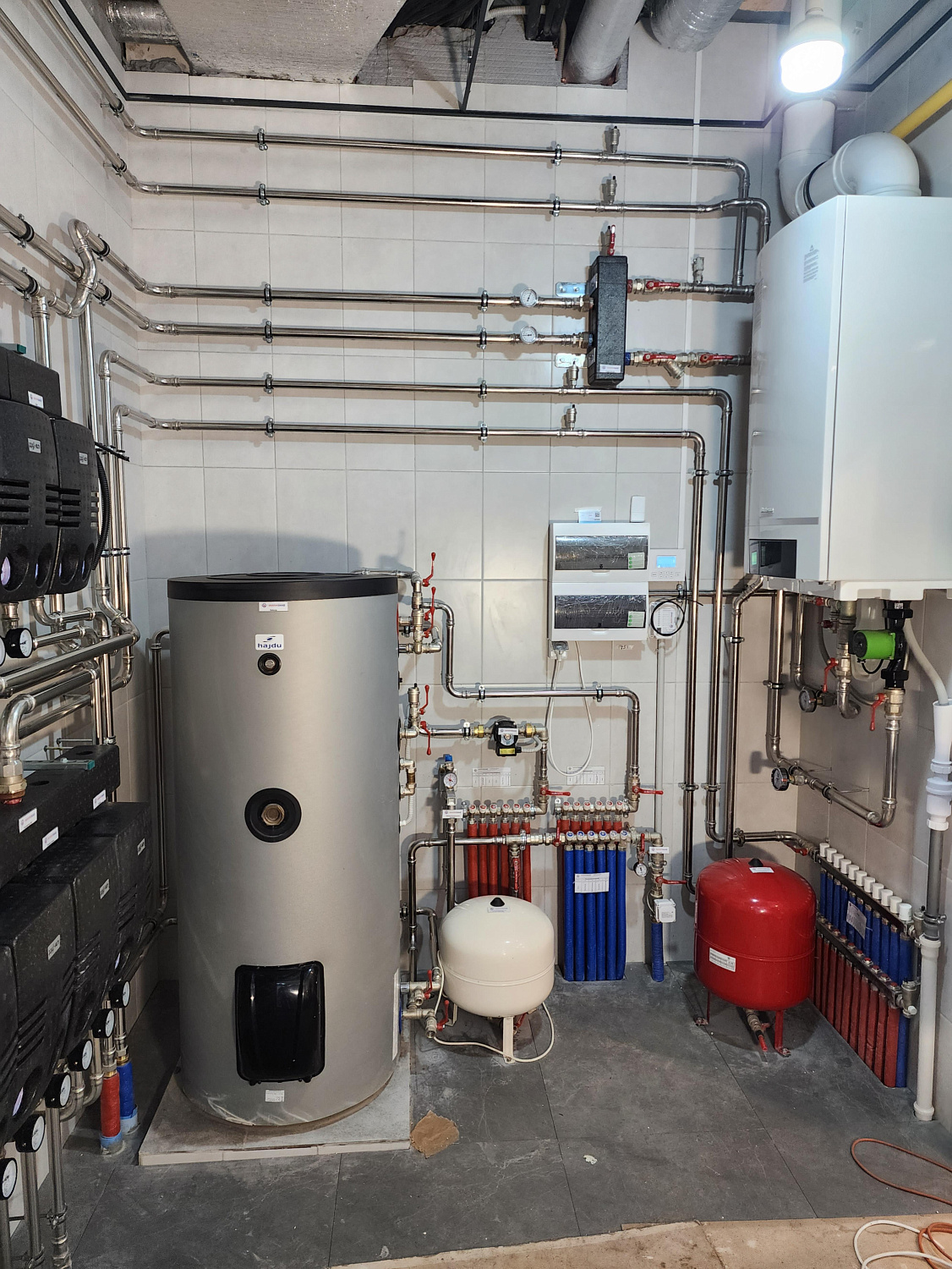 Монтаж котельной в рабочем поселке Малаховка