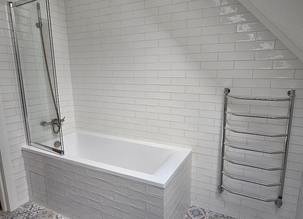 Монтаж чистовой сантехники в частном доме 