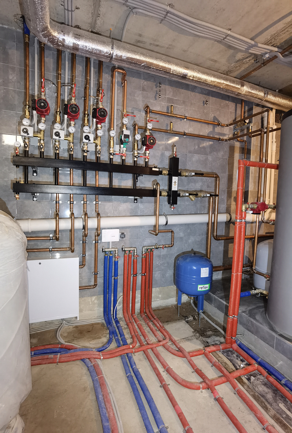 Монтаж котельной КП Бузланово