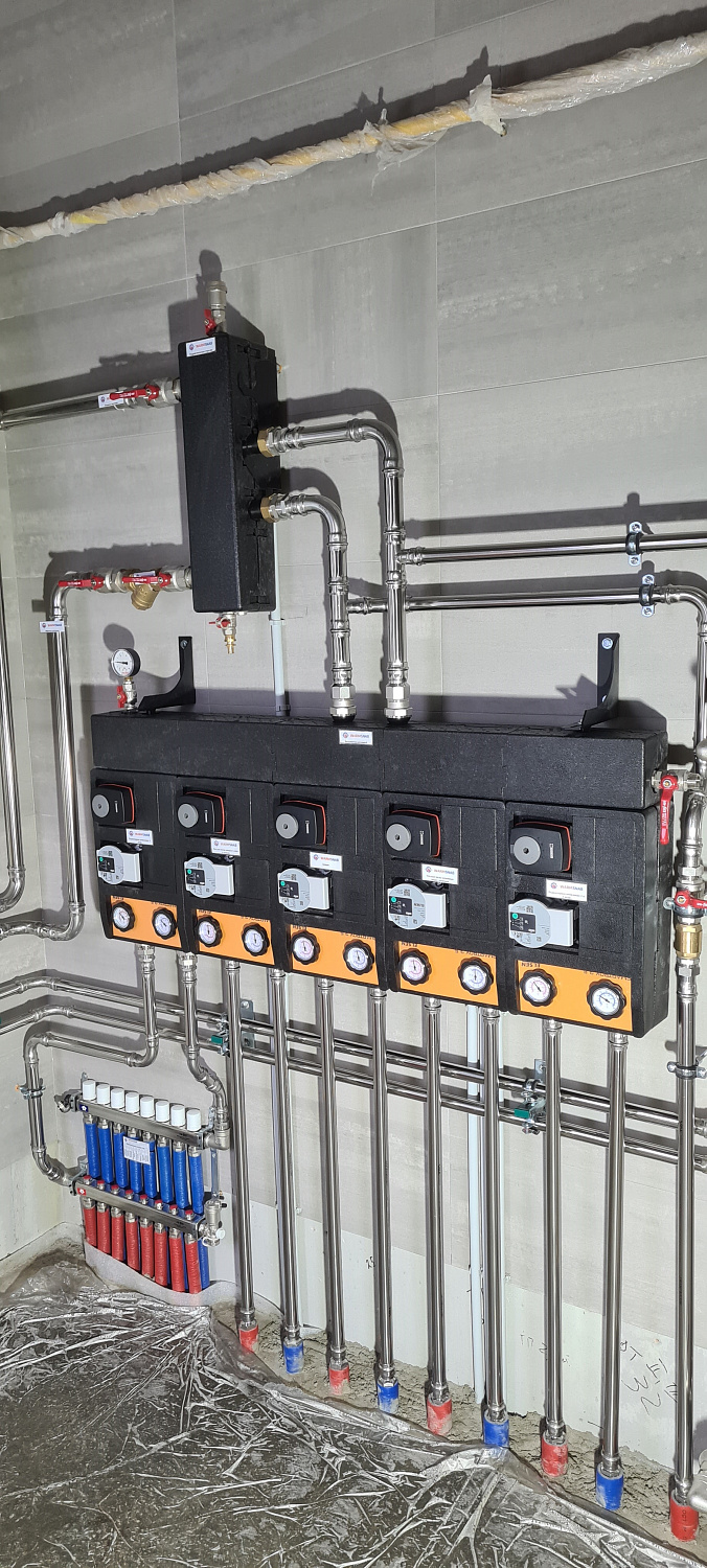 Монтаж котельной в СНТ Дубки+