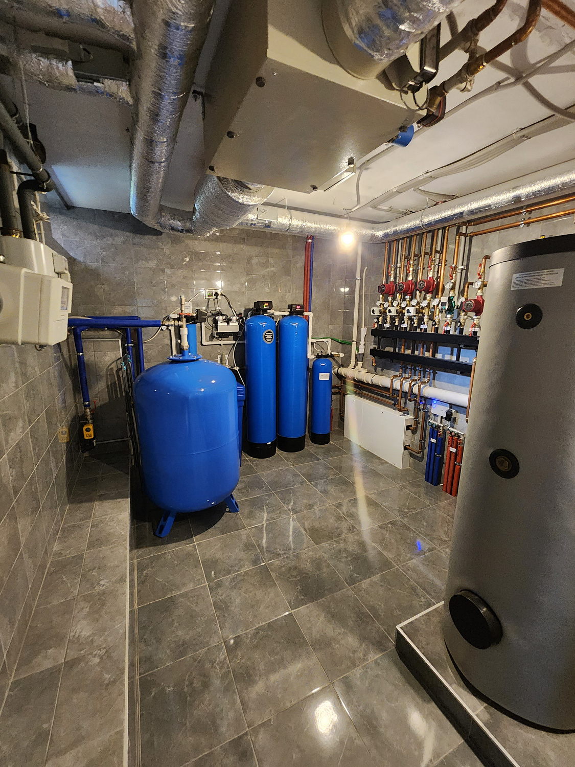 Монтаж котельной КП Бузланово