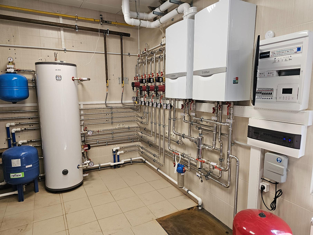 Реконструкция котельной в частном доме КП Мелодии