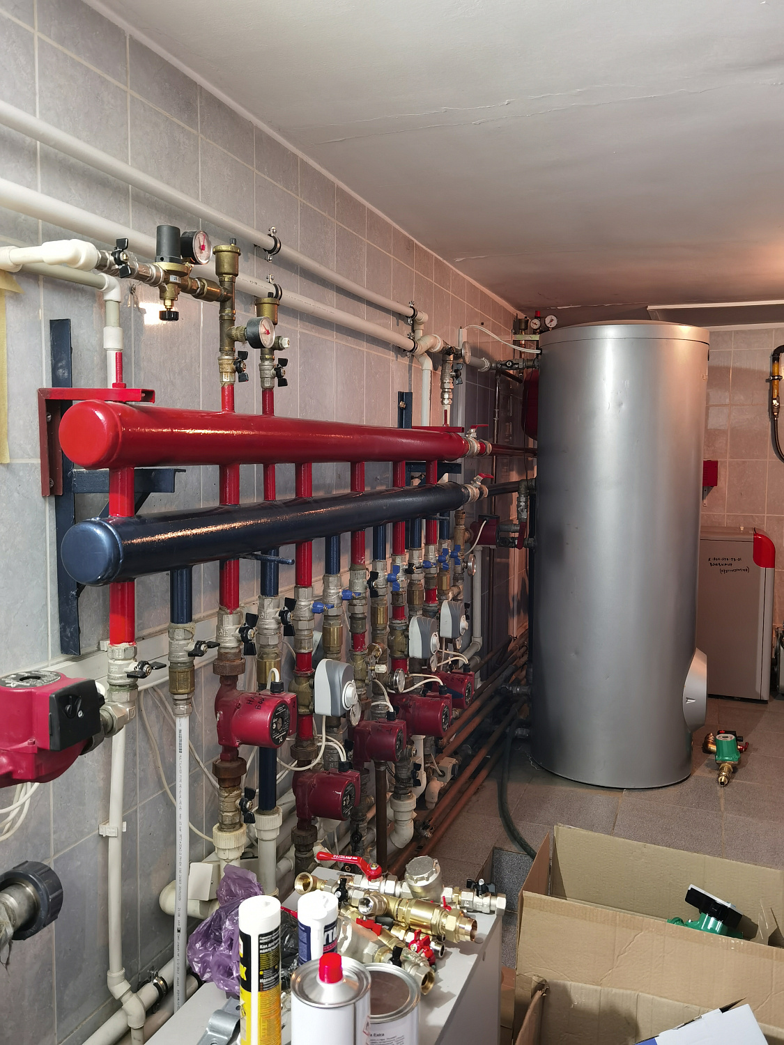 Реконструкция котельной в загородном доме