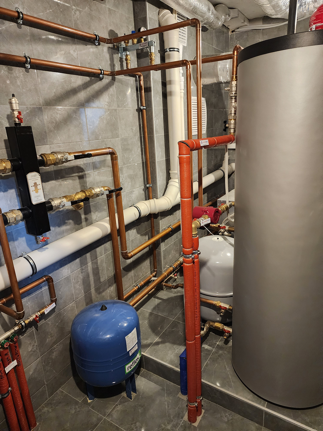 Монтаж котельной КП Бузланово