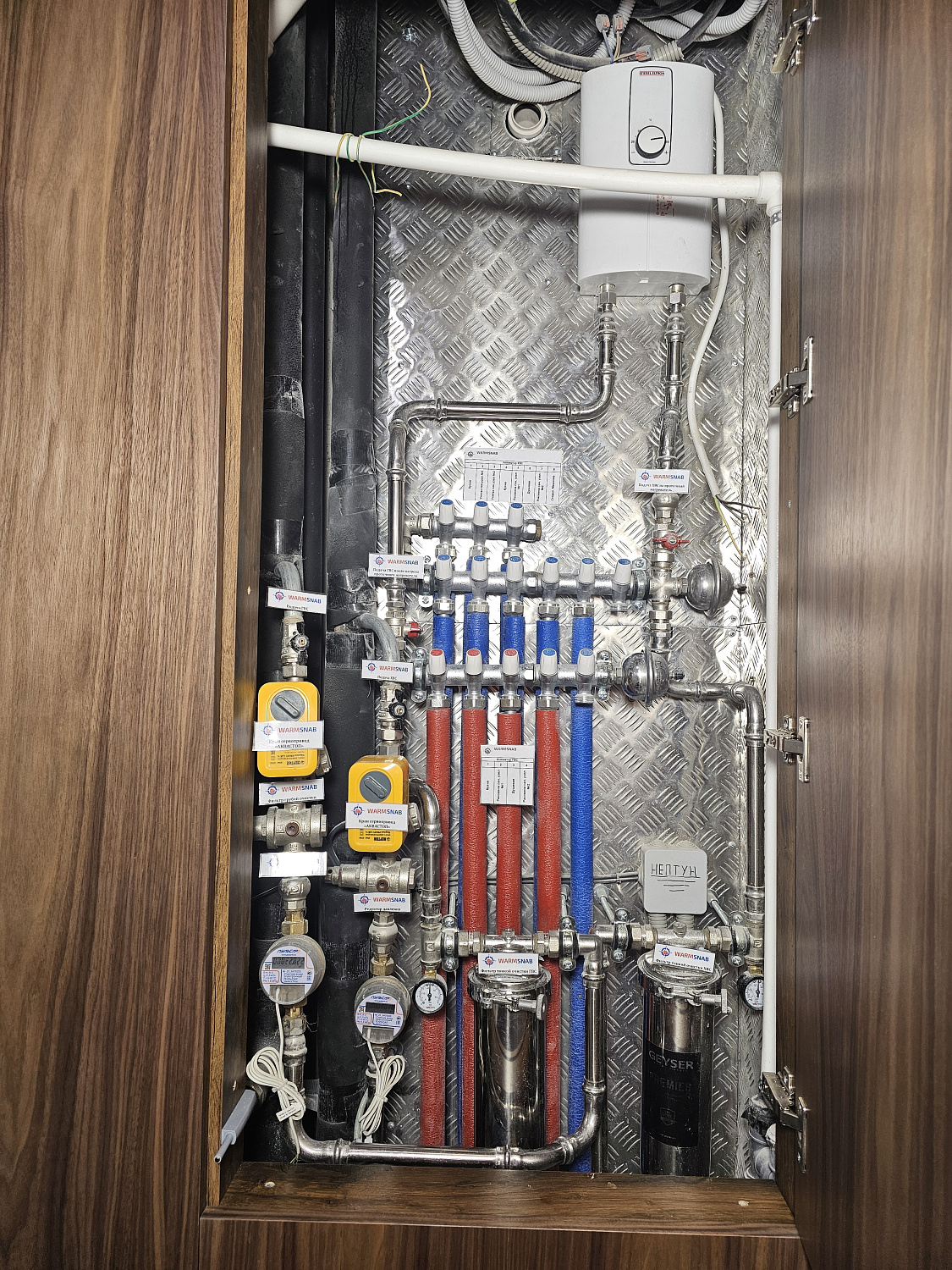 Монтаж системы отопления, вентиляции, кондиционирования и сантехники под ключ в квартире