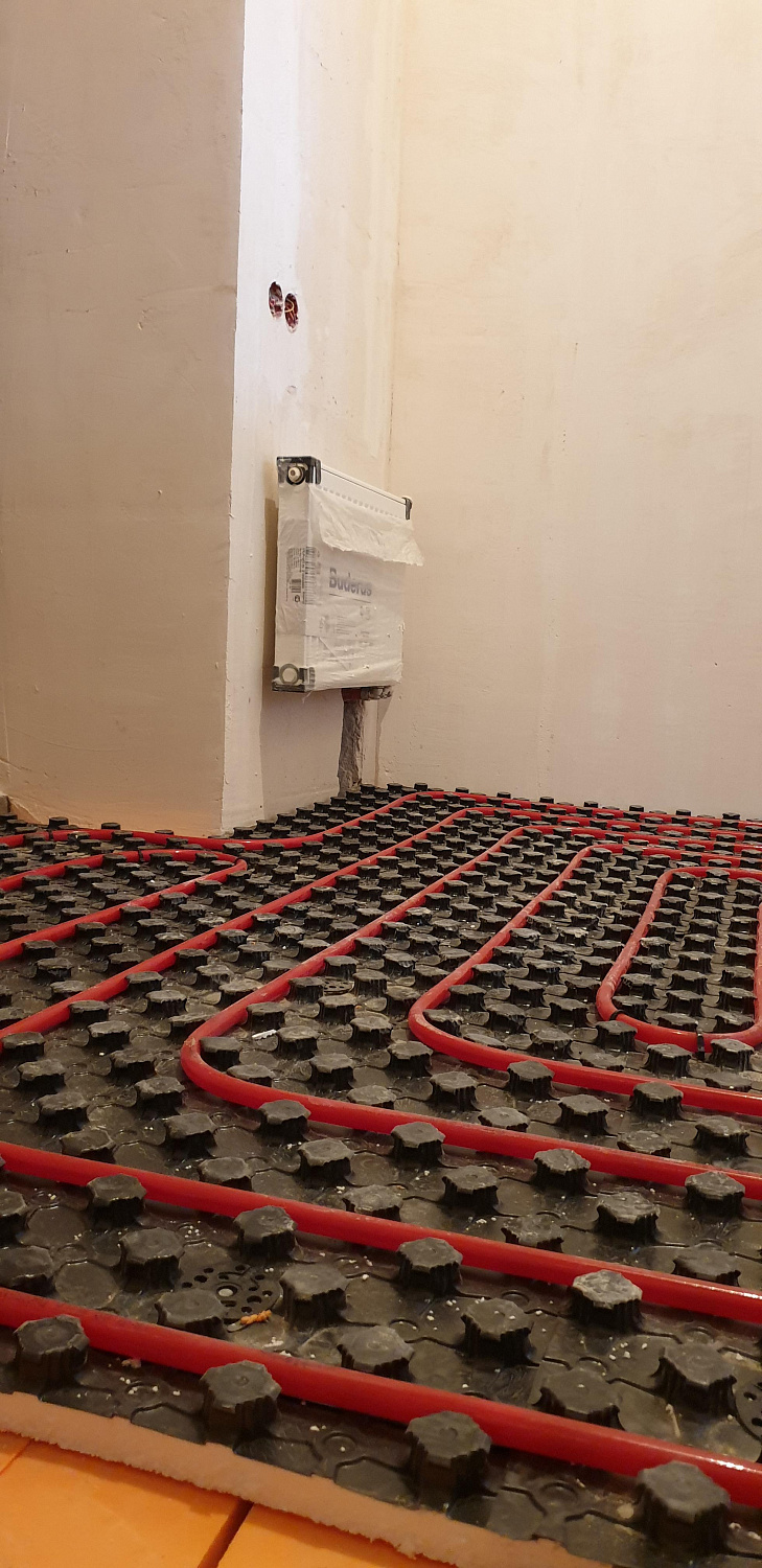 Монтаж инженерных сетей в доме площадью 180 м.кв.