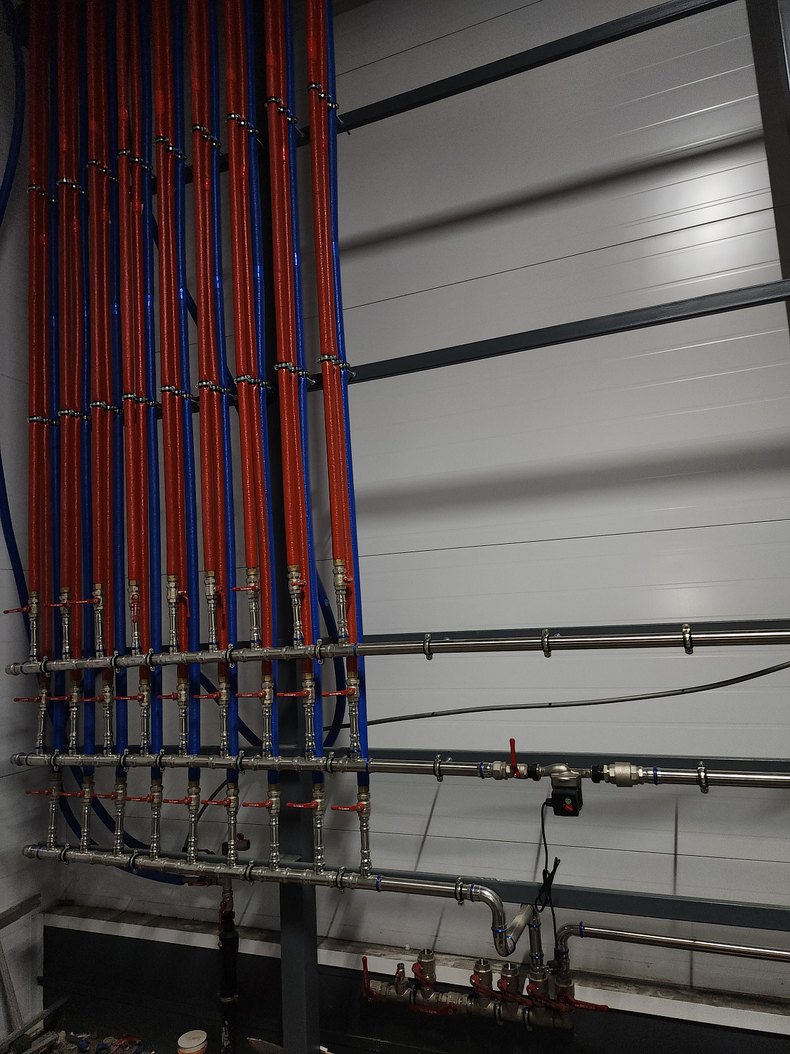 Монтаж котельной и радиаторного отопления на производственном объекте