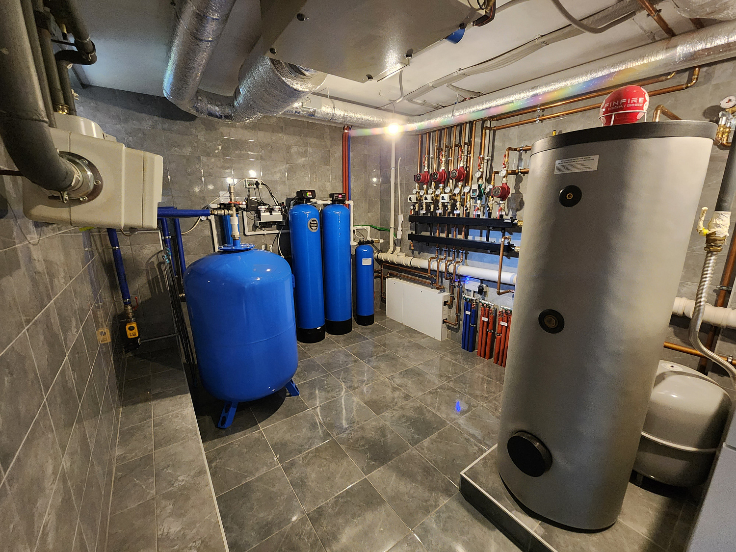 Монтаж котельной КП Бузланово