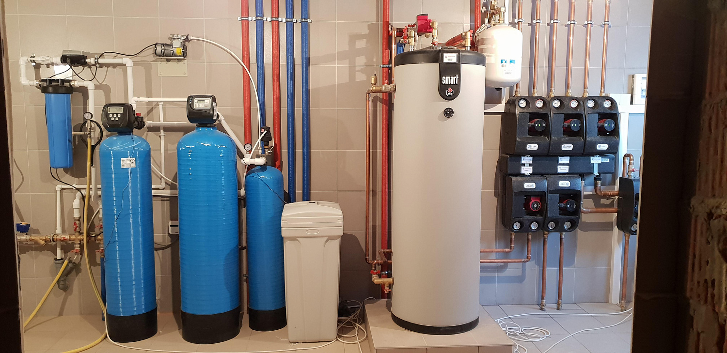 Монтаж инженерных коммуникаций на объекте площадью 450 м.кв