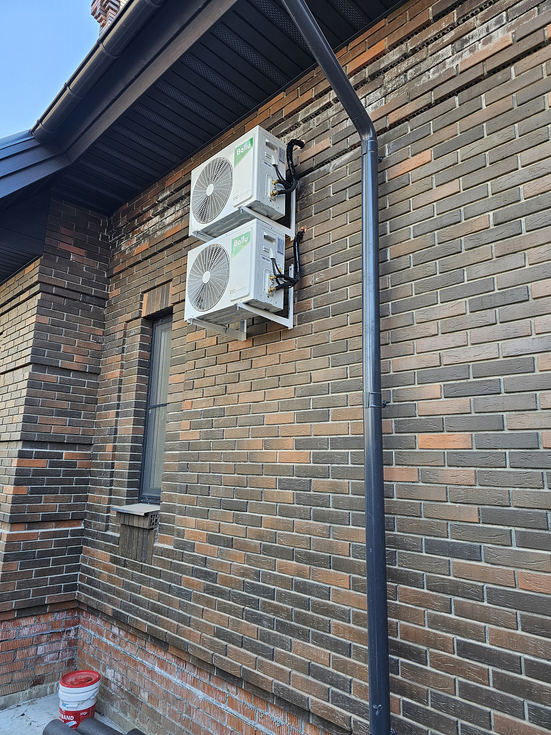 Монтаж системы кондиционирования в частном доме 160м2