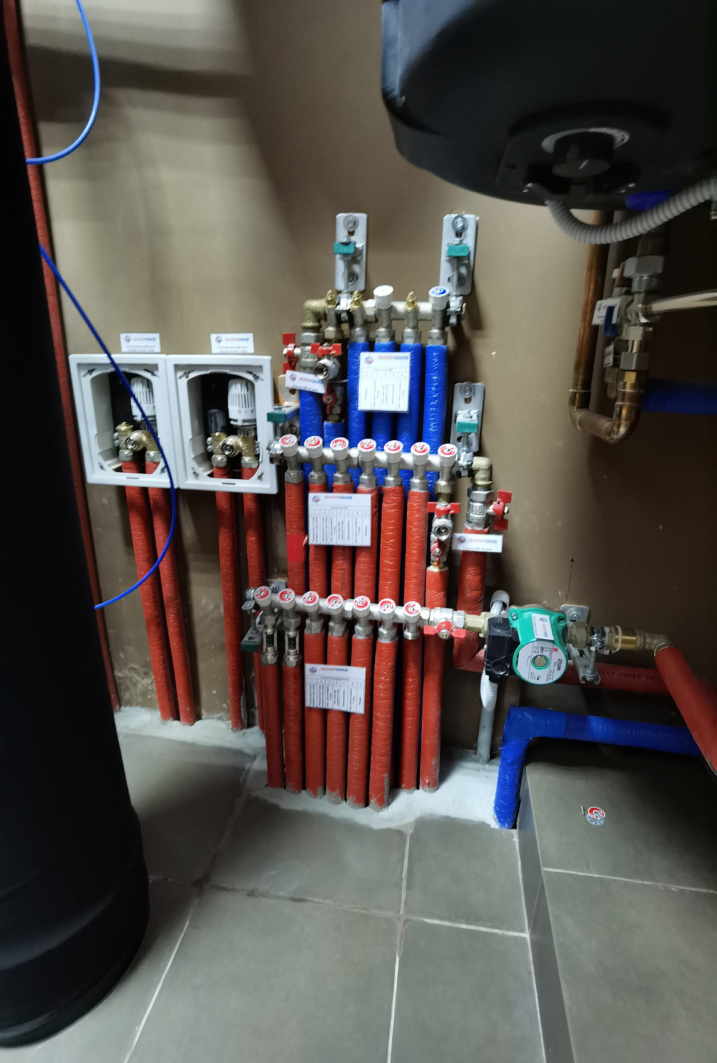 Монтаж котельной и системы фильтрации воды в загородном доме 300м2